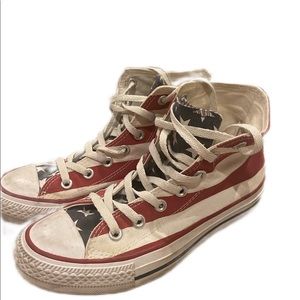 Patriotic High Top Converse
